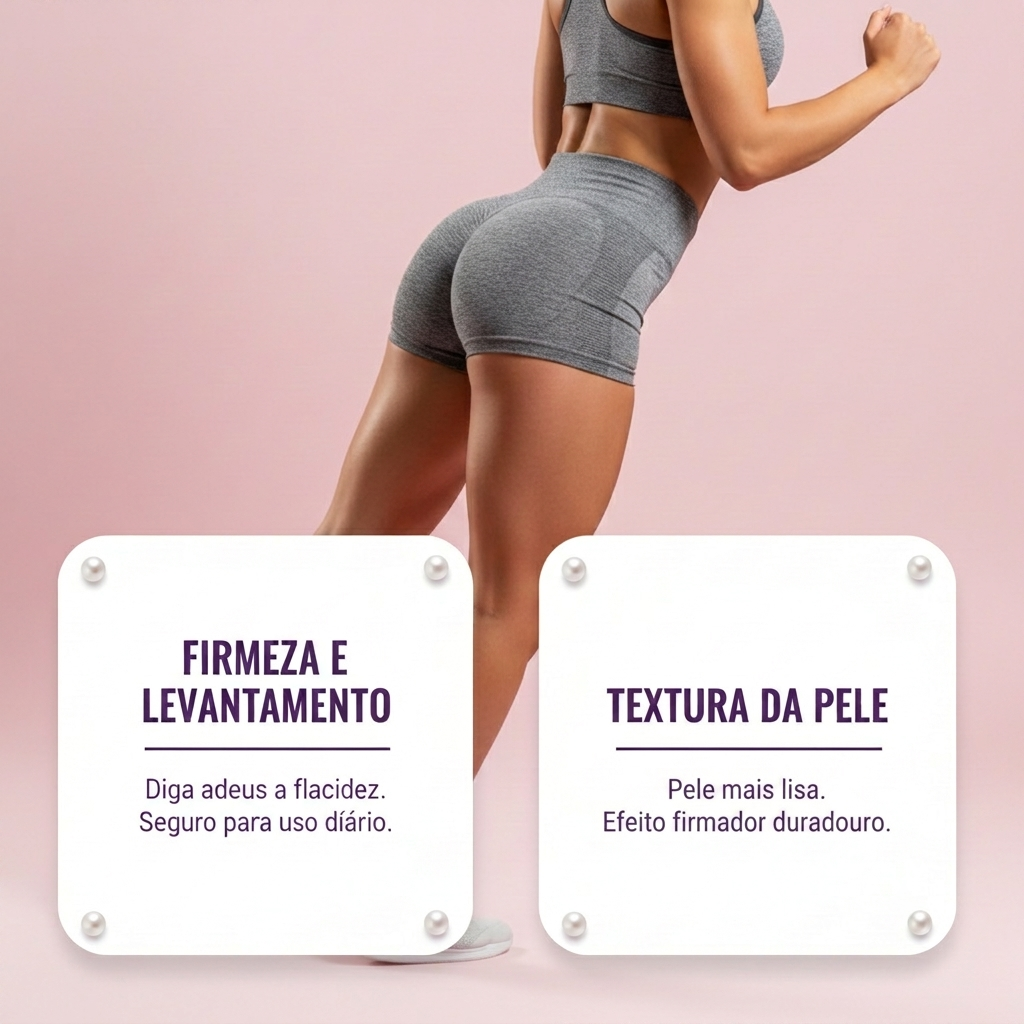 Creme Modelador Glúteos Lumora — Firmeza & Definição