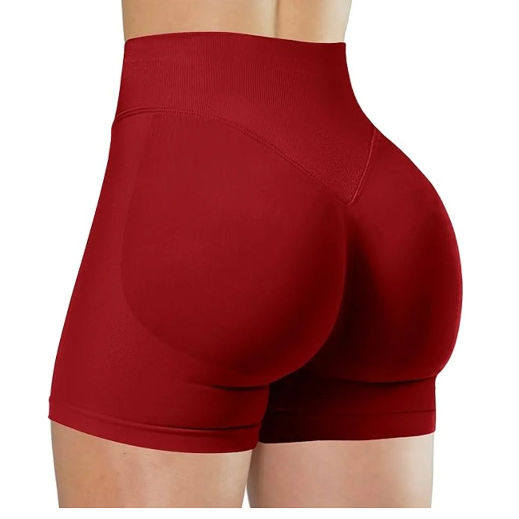 Shorts Yoga Cintura Alta Seamless
