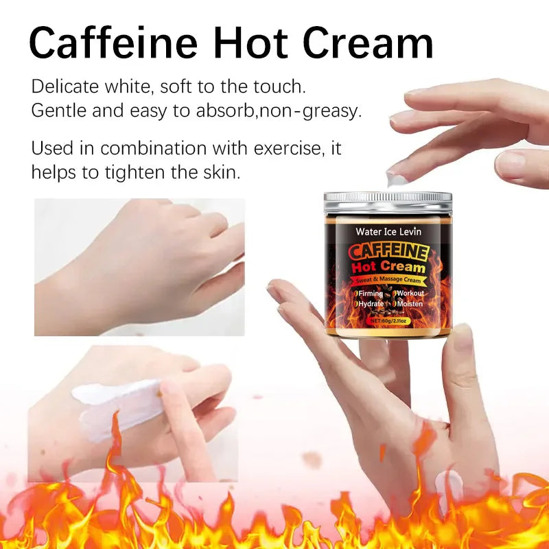 Creme Térmico de Massagem com Cafeína 60g