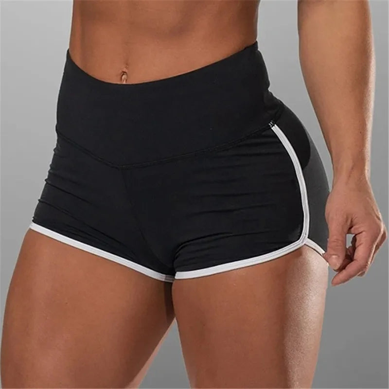 Shorts Fitness Cintura Alta Corrida — Efeito Push Up e Leveza Total