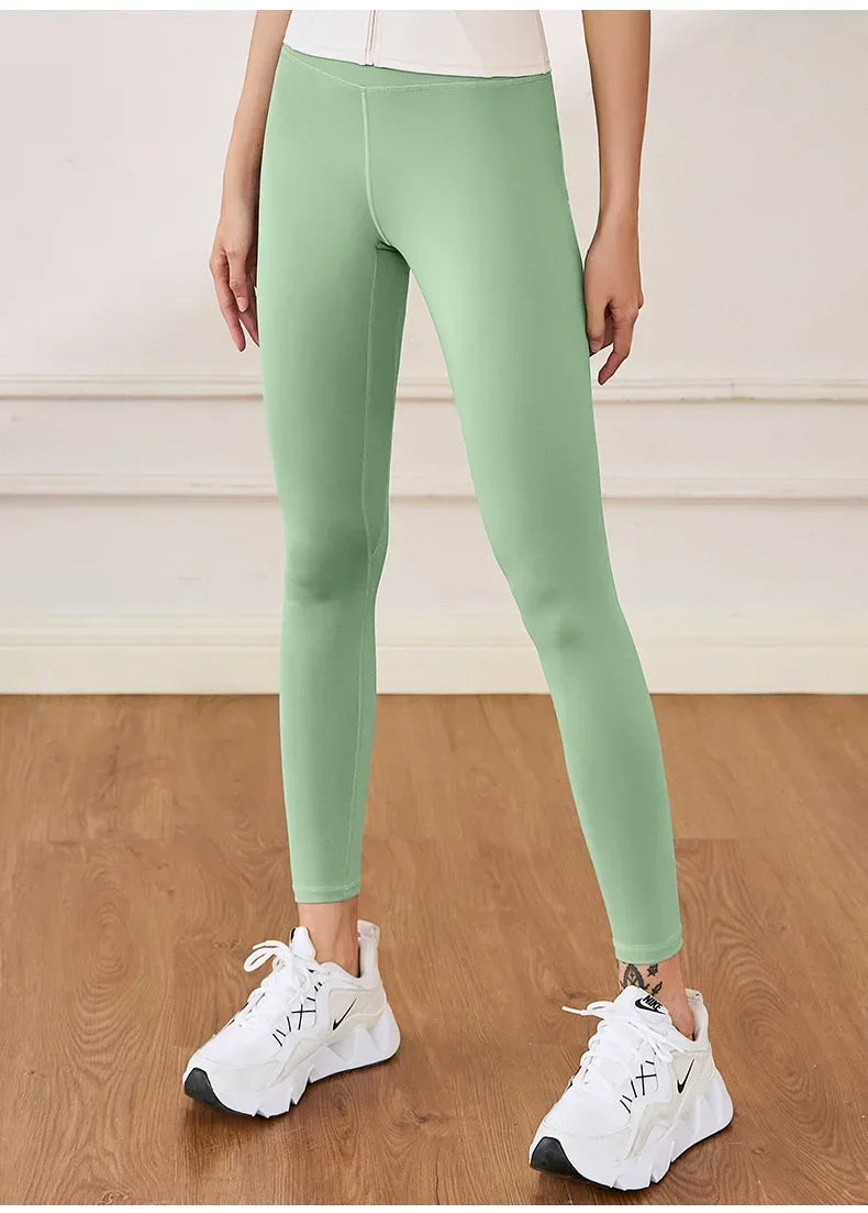 Legging Plus Size Seamless Cintura Alta Tummy Control