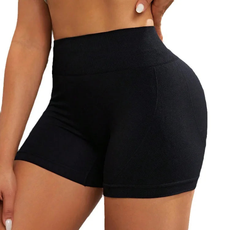 Shorts Ciclismo Fitness Cintura Alta — Compressão e Conforto