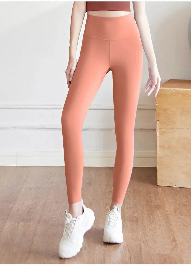 Legging Plus Size Seamless Cintura Alta Tummy Control