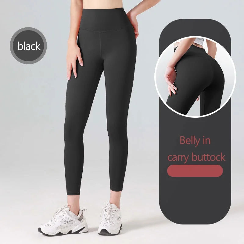 Legging Plus Size Seamless Cintura Alta Tummy Control