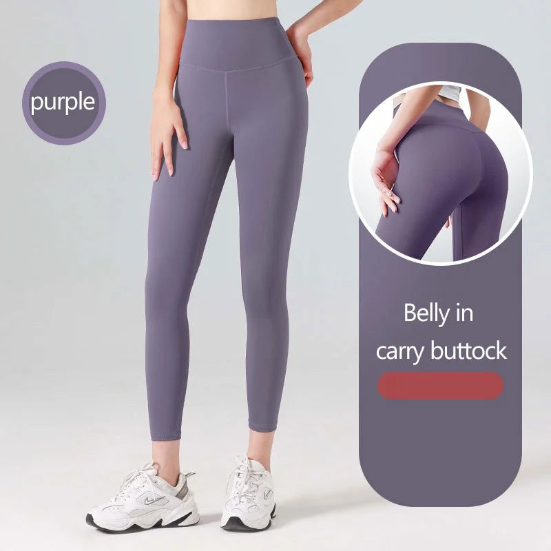 Legging Plus Size Seamless Cintura Alta Tummy Control