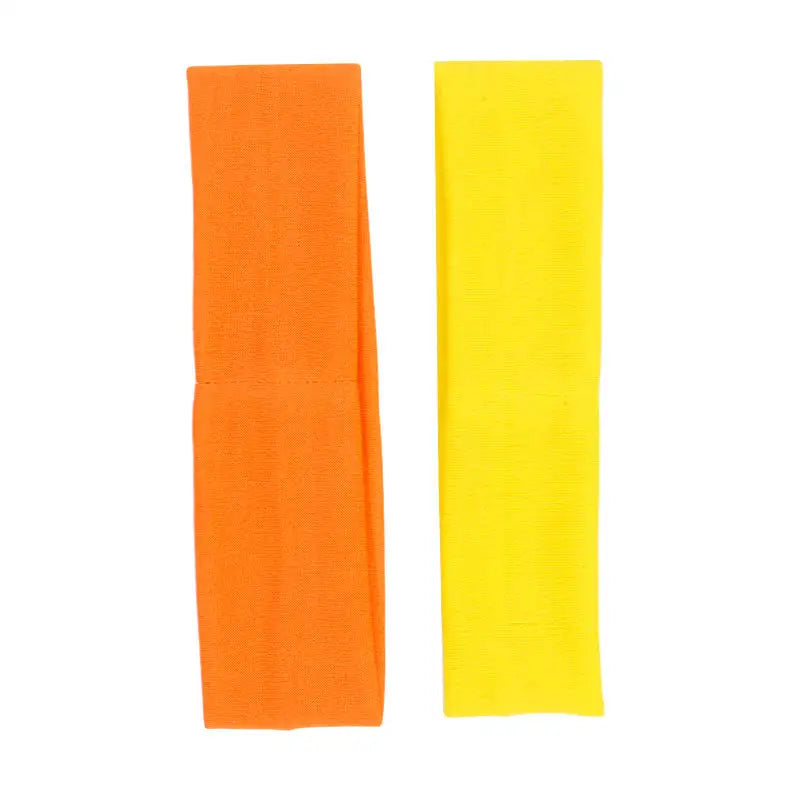 Kit 7 Faixas de Cabelo Esportivas Coloridas