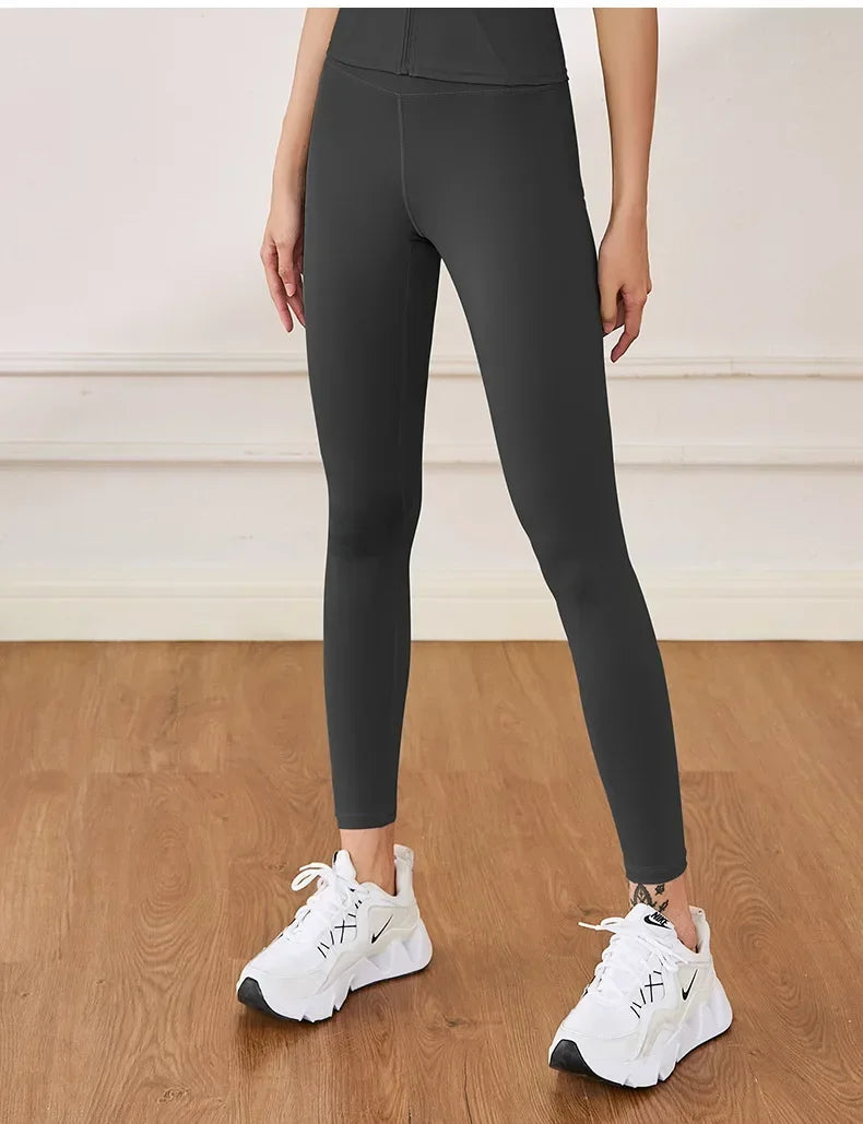 Legging Plus Size Seamless Cintura Alta Tummy Control