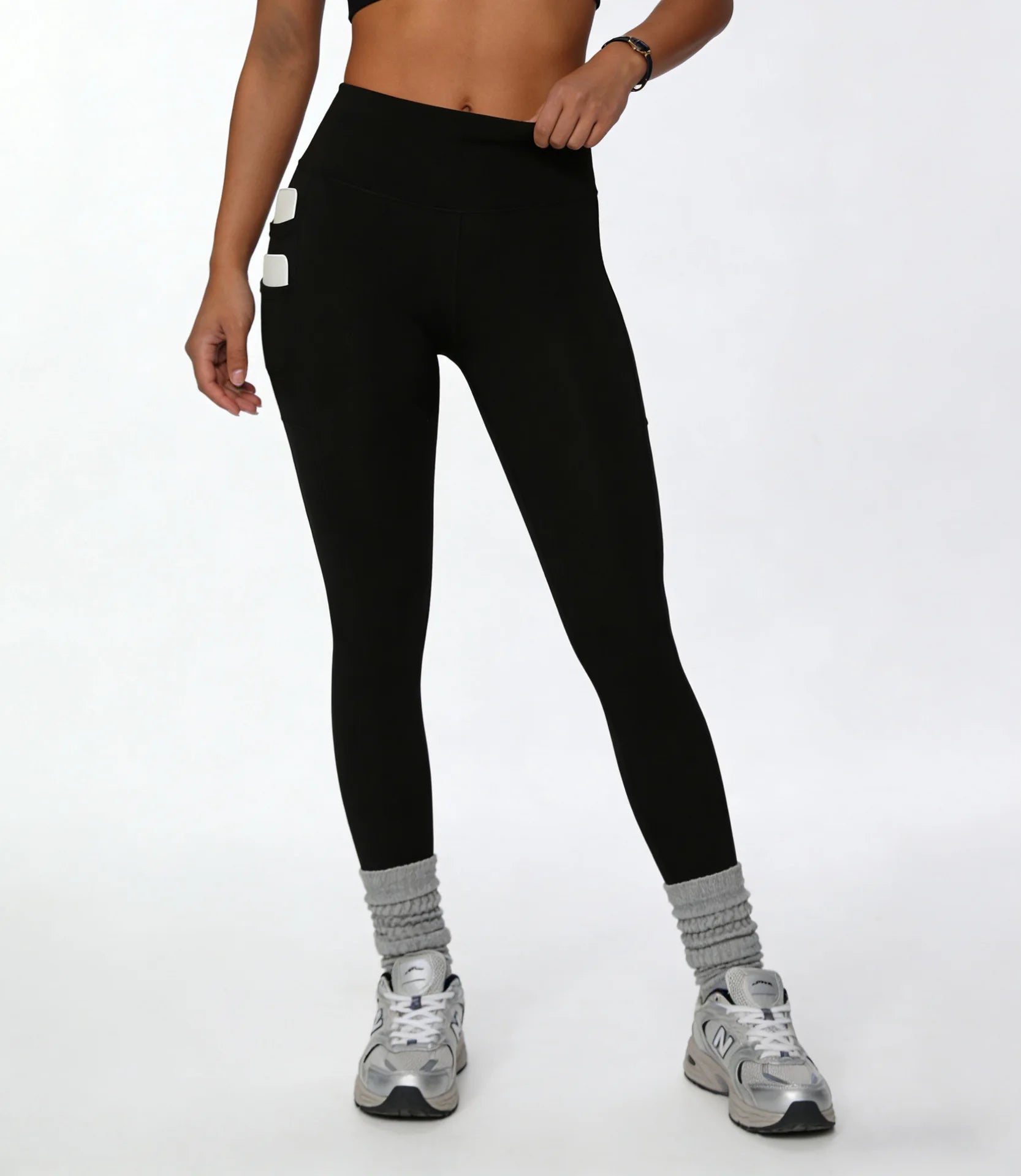 Legging 7/8 Cintura Alta Nude Sensation — Segunda Pele que Define