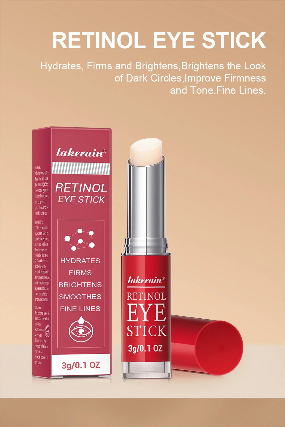 Creme Contorno dos Olhos Retinol Antissinais