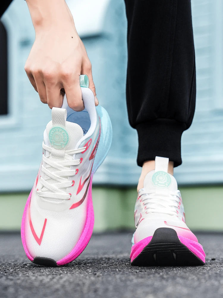 Tênis Esportivo Feminino Respirável — Leveza e Estilo do Treino à Rua