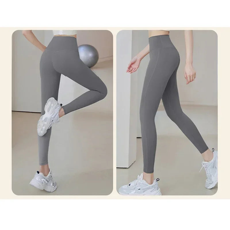 Legging Plus Size Seamless Cintura Alta Tummy Control