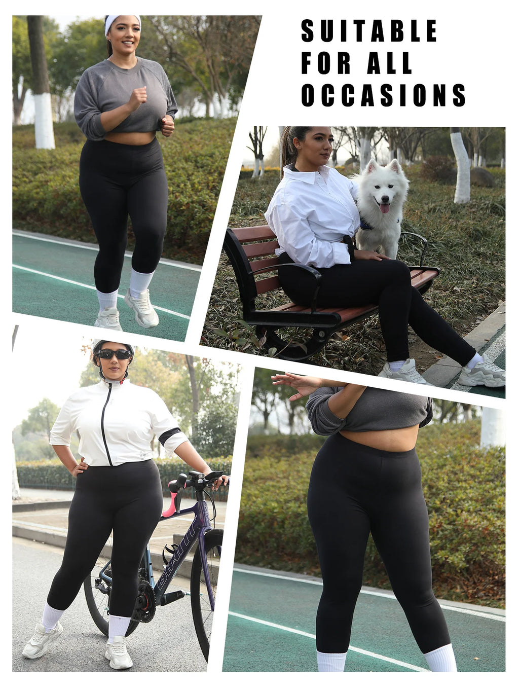 Legging Plus Size Super Soft — Sem Transparência e Alta Durabilidade