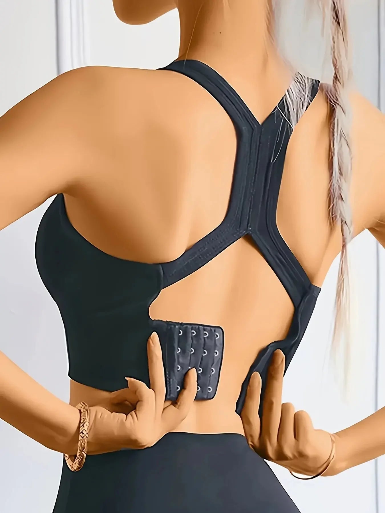 Top Esportivo Seamless Push Up com Bojo