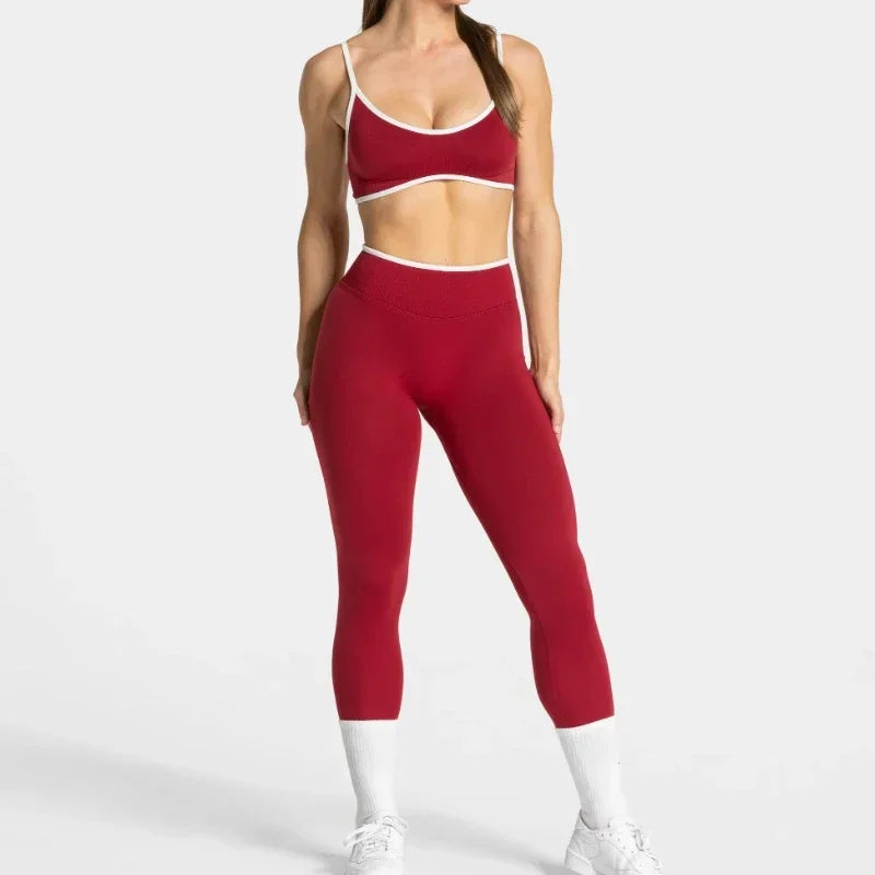 Top Fitness Alça Fina Knit com Bojo — Costas Abertas e Toque Suave