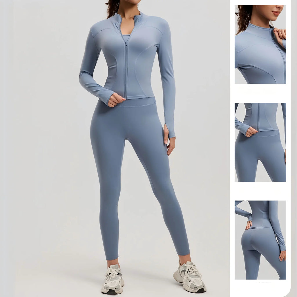 Combo Treino — Conjunto Fitness + Creme Modelador | Lumora
