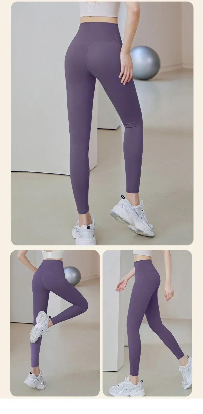 Legging Plus Size Seamless Cintura Alta Tummy Control